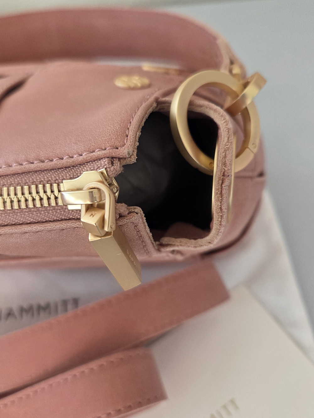 HAMMITT Medium BRYANT Leather Shoulder/ Crossbody Bag - Picture 5 of 10